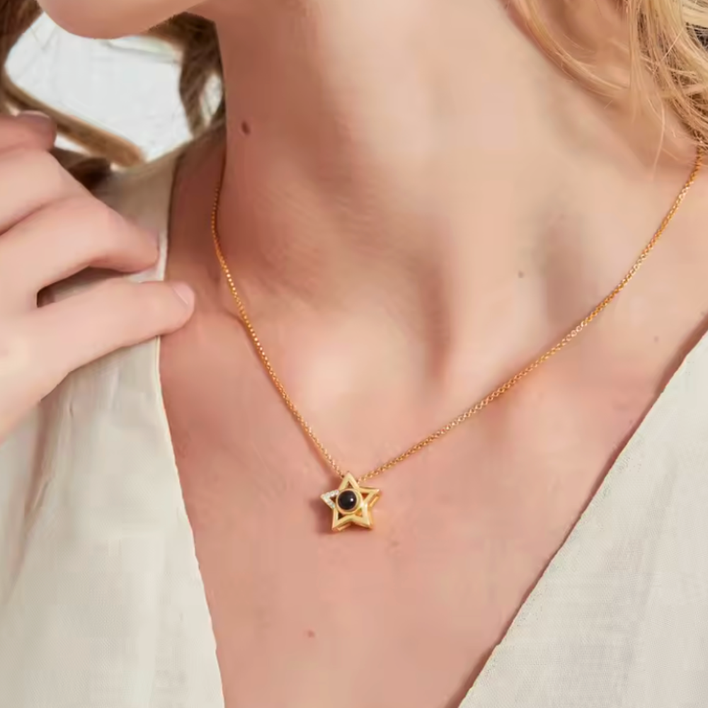 Lorawish Star Projection Necklace