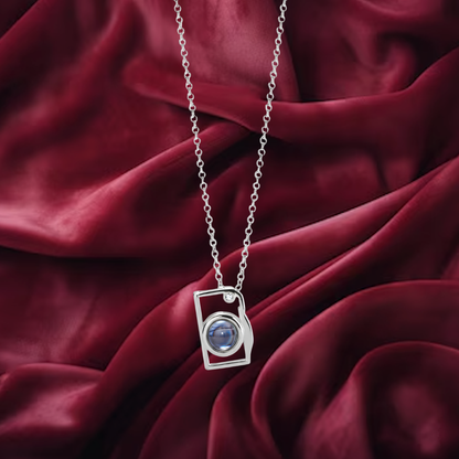 Lorawish Camera Projection Necklace