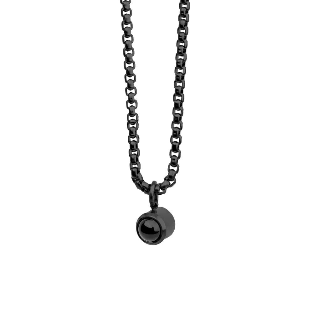 Lorawish Men’s Bubble Projection Necklace