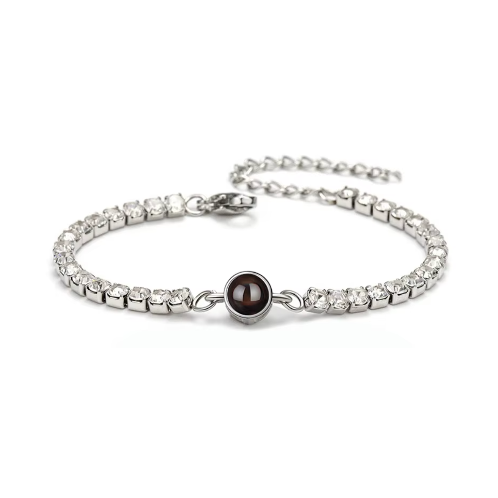Lorawish Radiant Stone Projection Bracelet