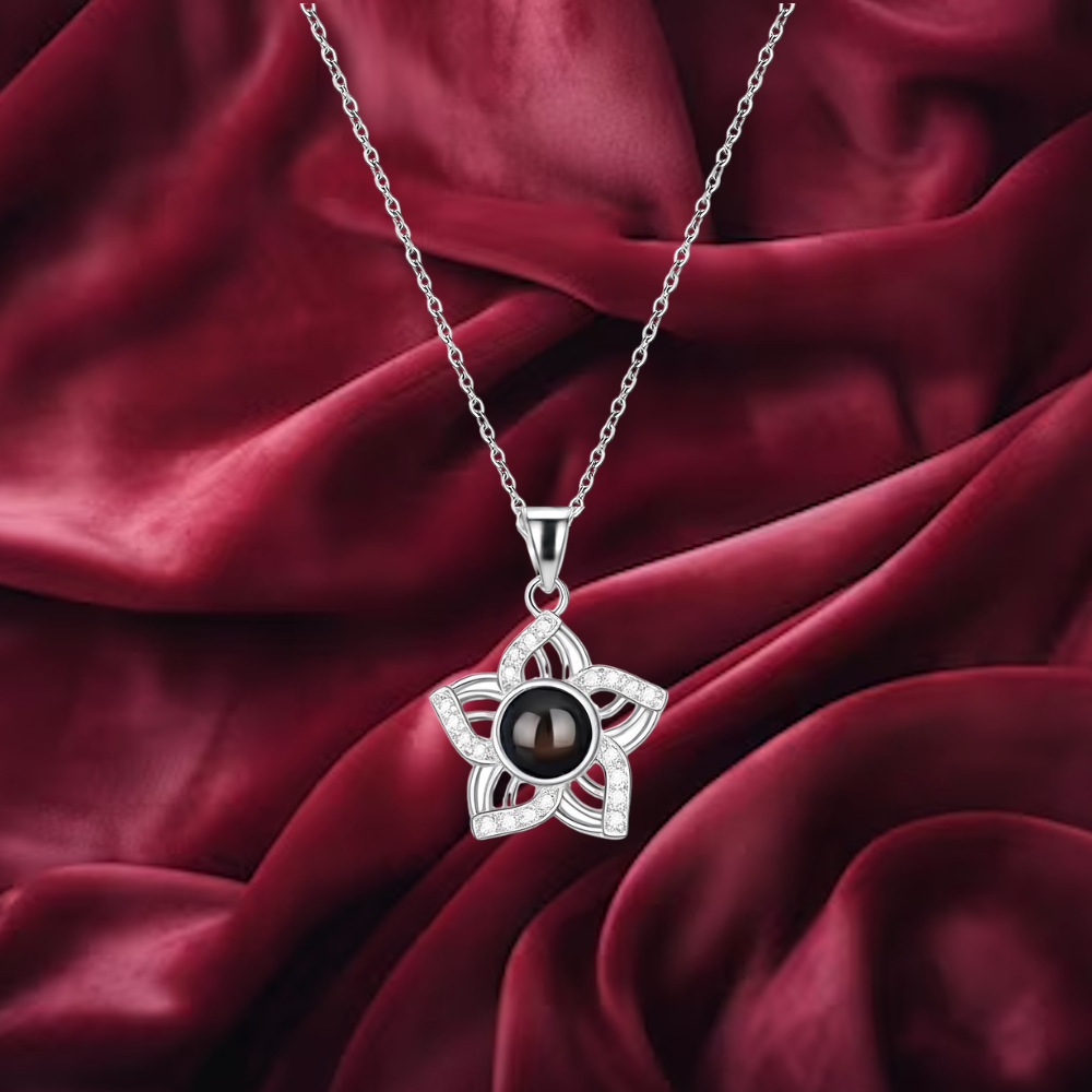 Lorawish Star Charm Projection Necklace