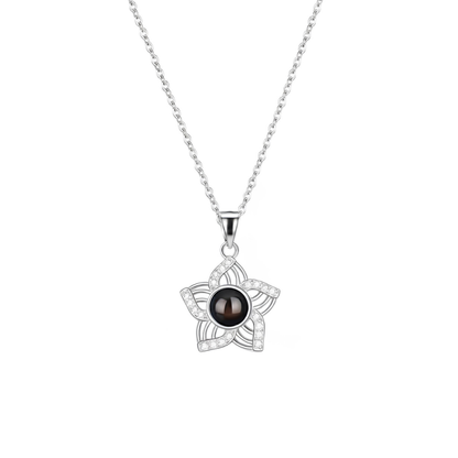 Lorawish Star Charm Projection Necklace