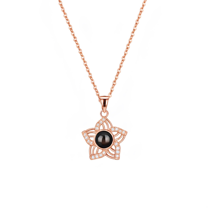 Lorawish Star Charm Projection Necklace